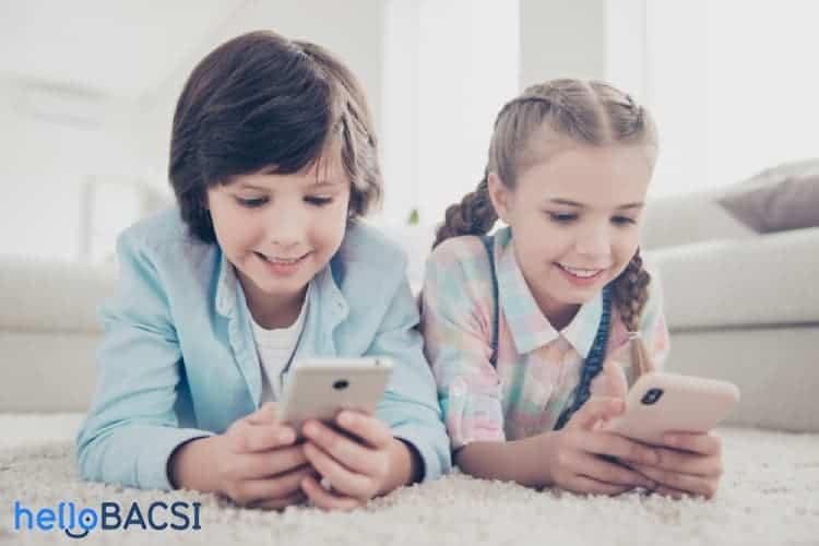 trẻ sử dụng mạng xã hội TikTok