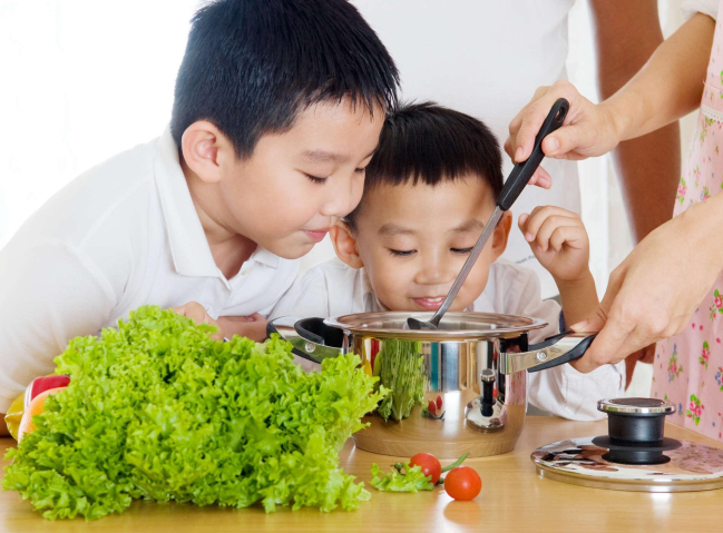 Lợi ích tuyệt vời của rau củ quả đối với trẻ