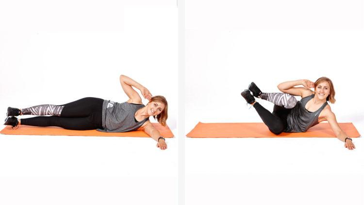 Side Crunch - Gập bụng nghiêng