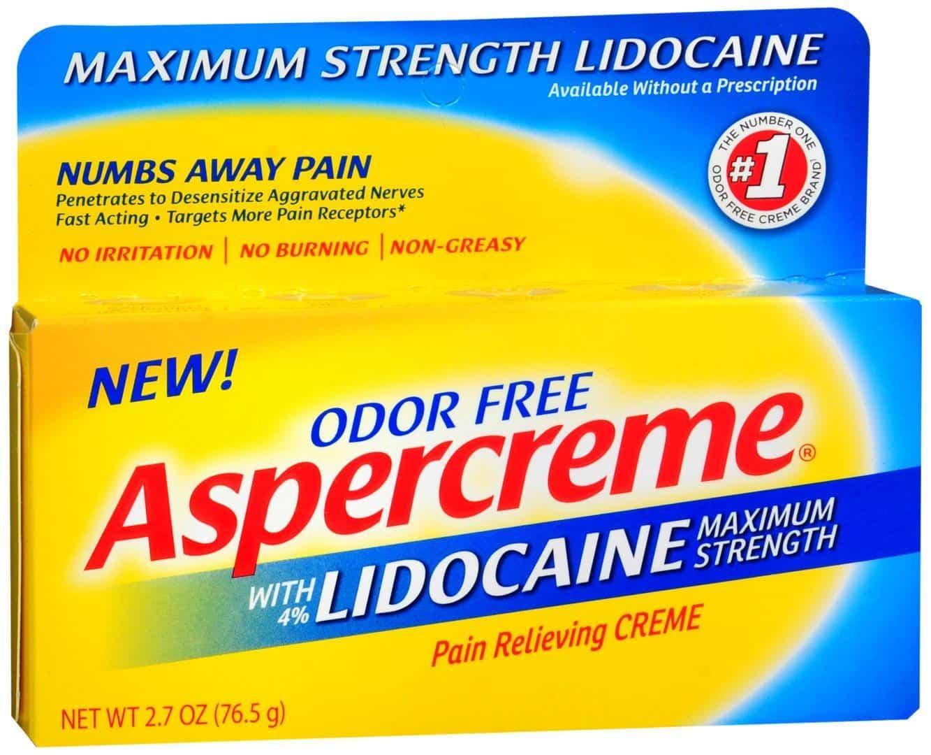 Aspercreme® with Lidocaine