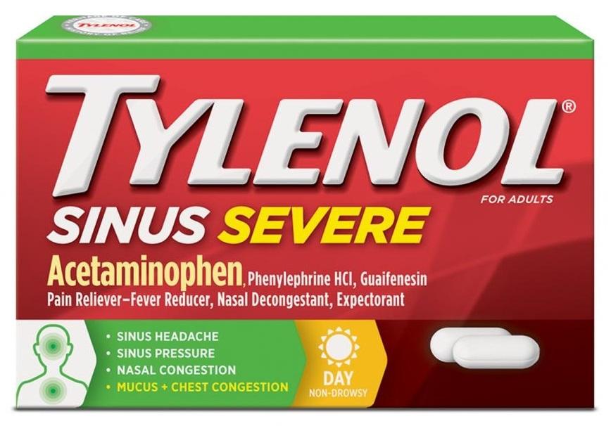Tylenol® Sinus Severe Daytime Caplets