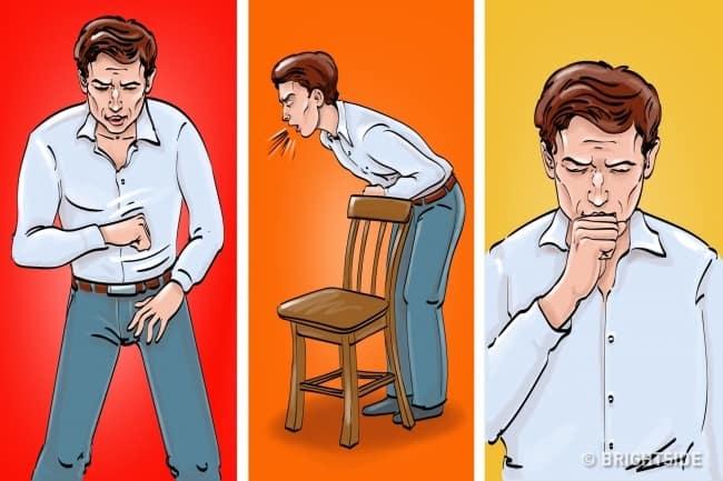 Xử lý khi bị mắc nghẹn