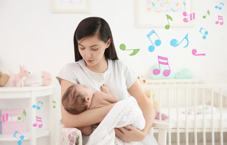 Nhạc giúp bé ngủ ngon: Nhạc không lời hay hát ru giúp bé phát triển tốt?