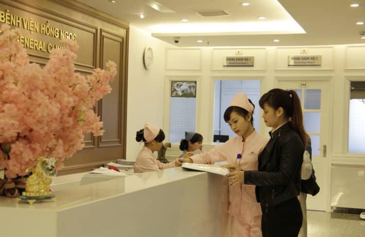 Hướng dẫn khám chữa bệnh ở Bệnh viện Đa khoa Hồng Ngọc