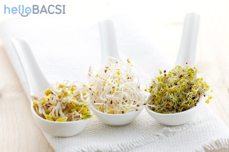 Tại sao bà bầu không nên ăn rau mầm?