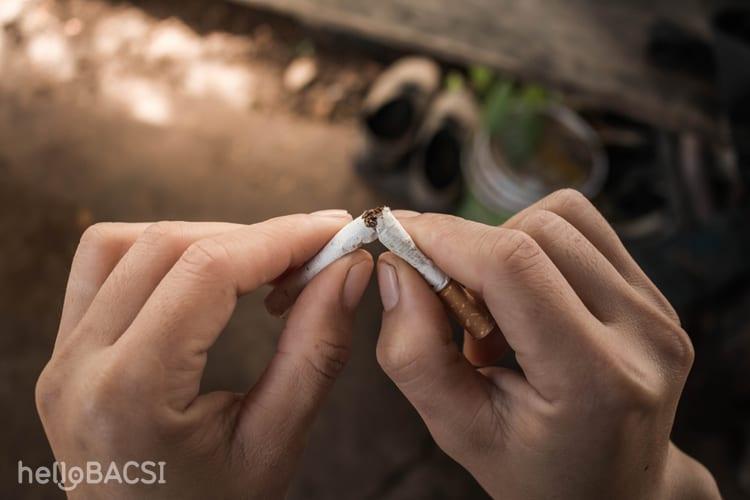 Hãy từ bỏ thuốc lá nếu bạn có thói quen hút thuốc