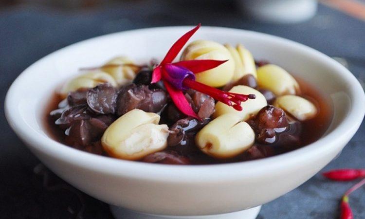 chè hạt sen đậu đen