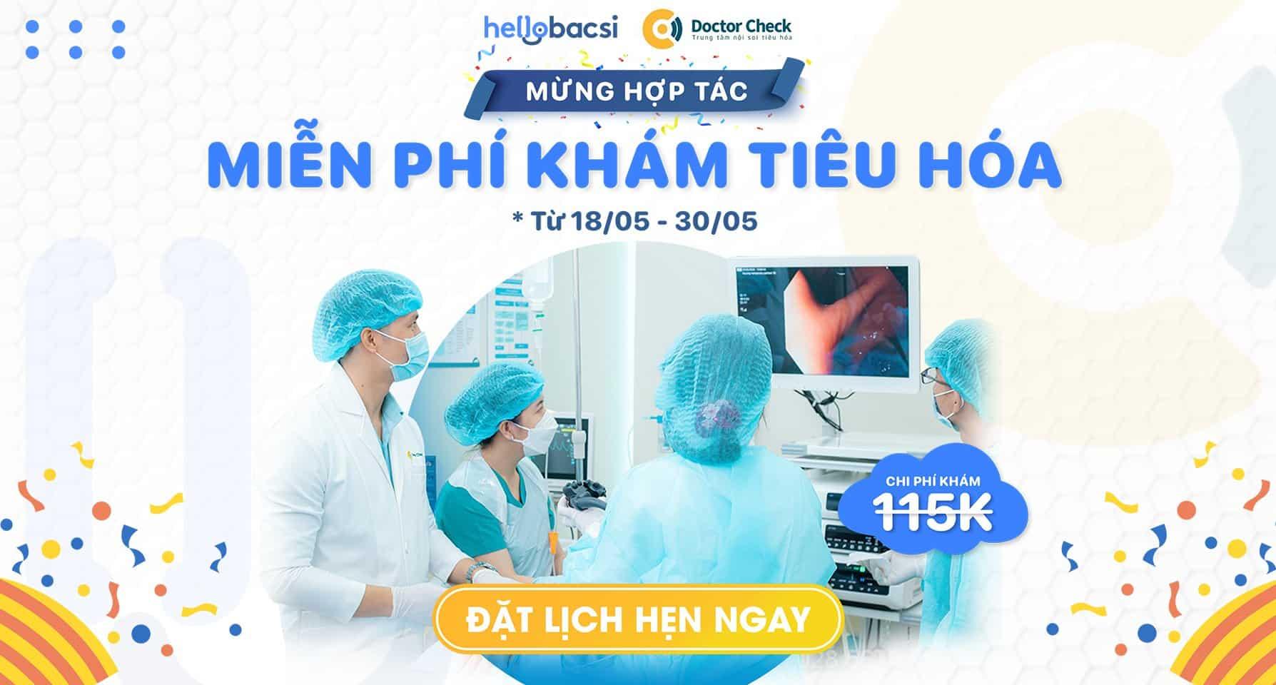 khám tiêu hóa miễn phí tại phòng khám Doctor Check