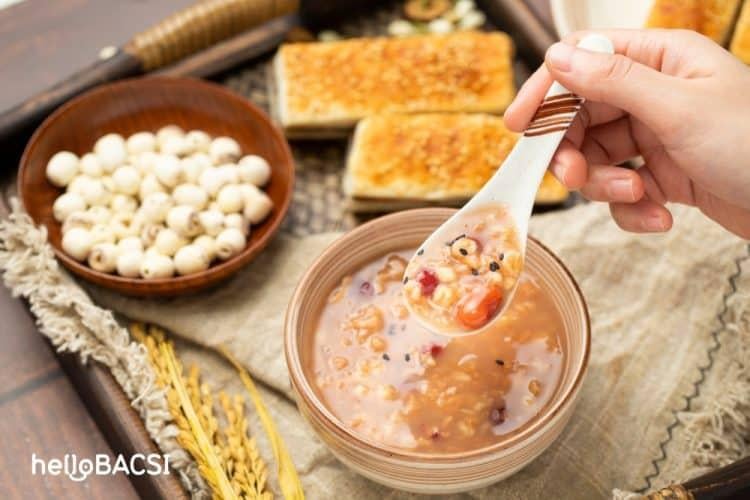 Cách nấu cháo hạt sen vừa ngon vừa bổ
