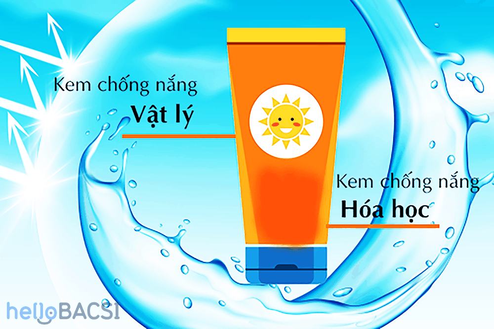 Phân biệt kem chống nắng vật lý và hóa học để bảo vệ làn da