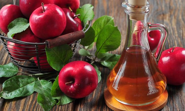 Trị nám với mặt nạ giấm táo