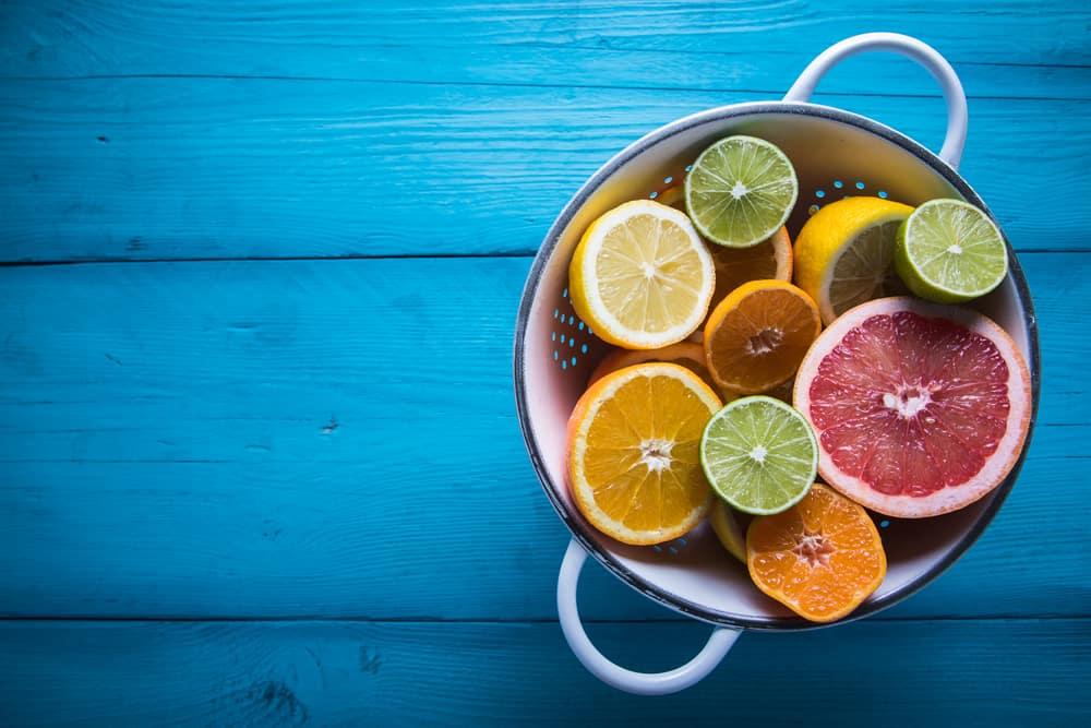trái cây có múi giàu vitamin C