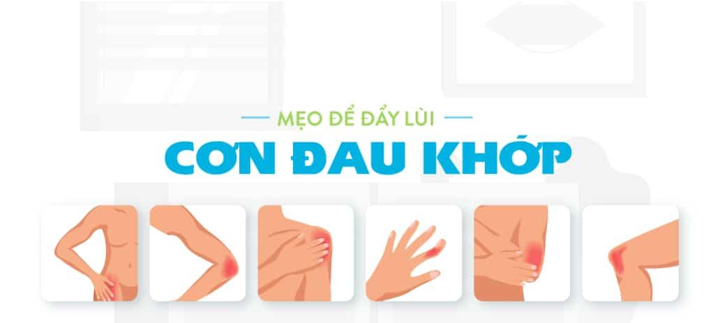 [Infographic] Mẹo để đẩy lùi cơn đau khớp