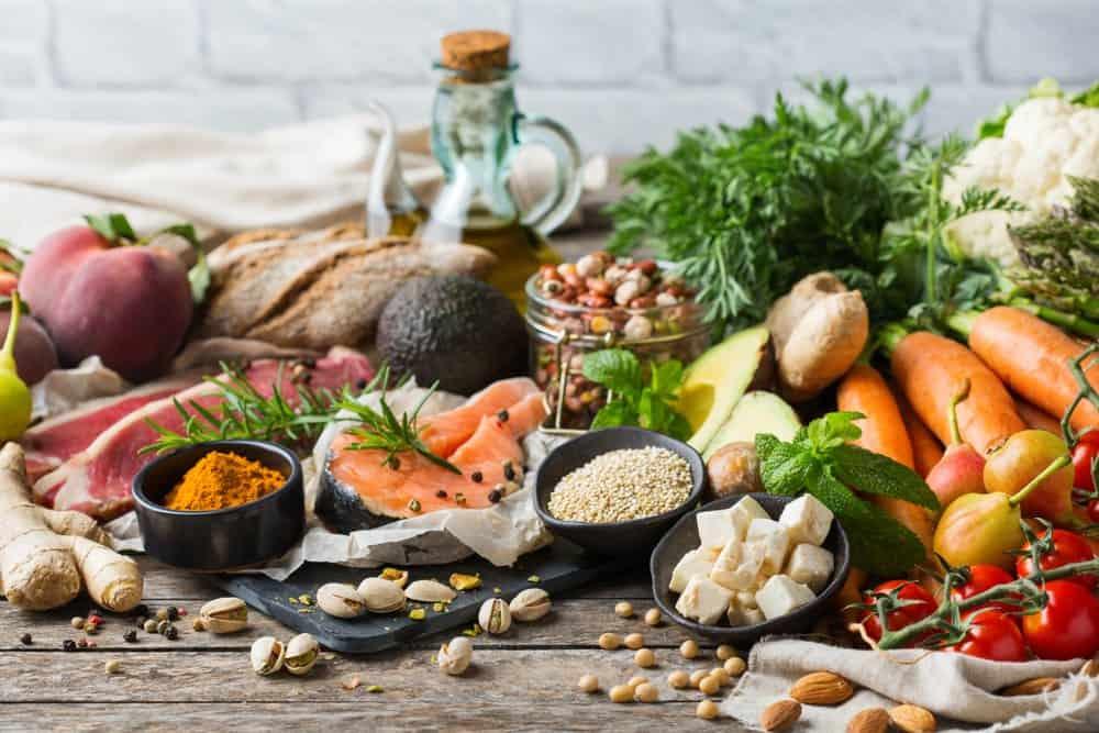 chế độ ăn giàu chất chống oxy hóa
