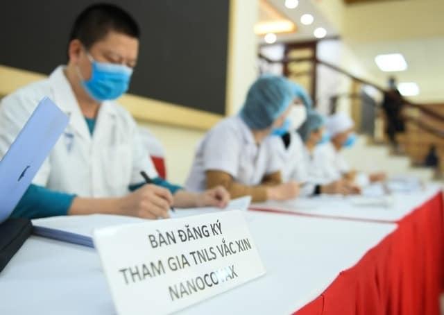 thử nghiệm lâm sàng vắc xin phòng covid-19 Nanocovax