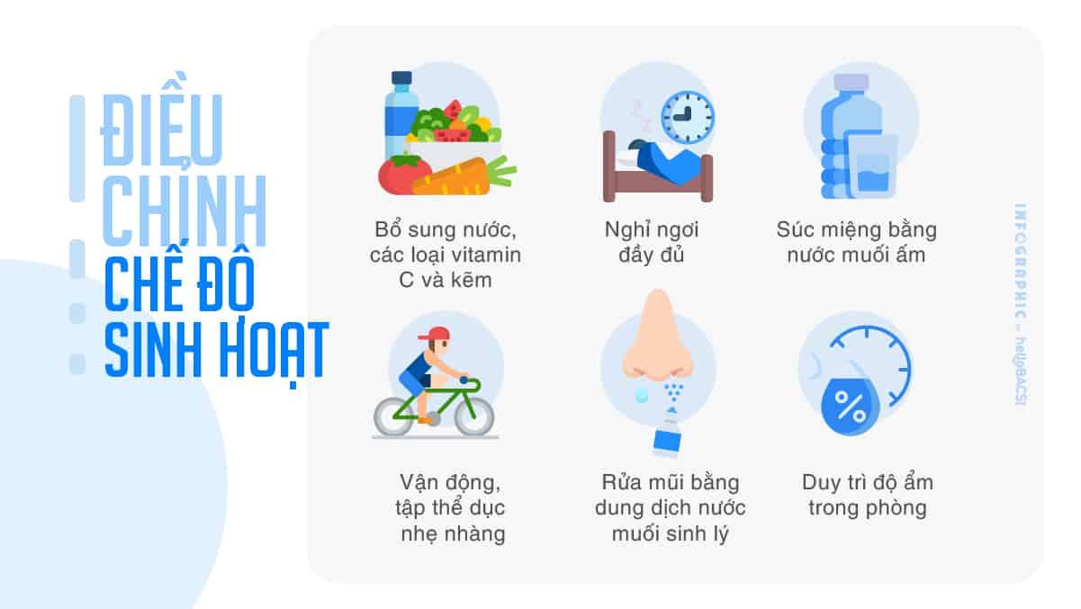 trị cảm lạnh không dùng thuốc tại nhà