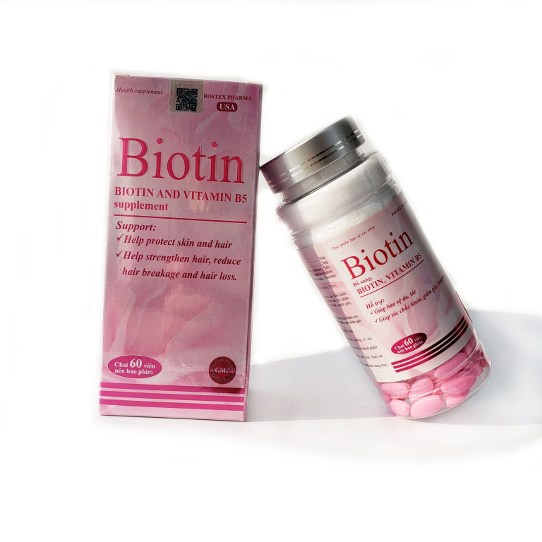 Biotin kích thích mọc tóc Top 6 viên uống mọc tóc biotin được tin dùng