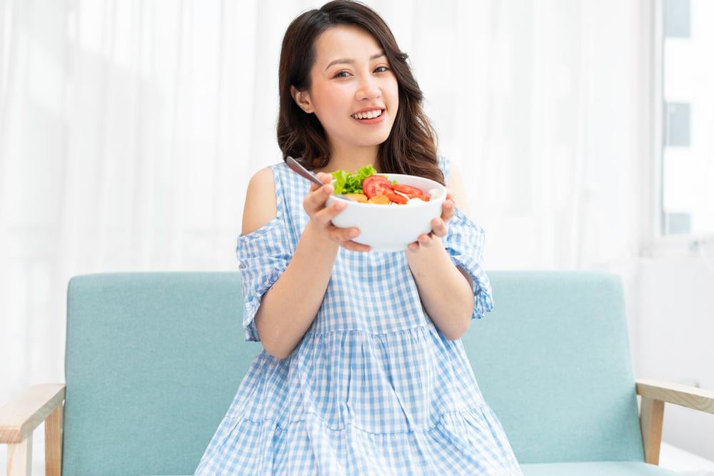 mẹ bầu cải thiện dinh dưỡng