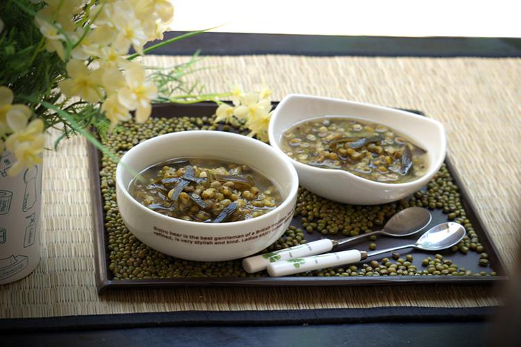 Chè đậu xanh phổ tai: Món ăn giải nhiệt ngày nắng nóng