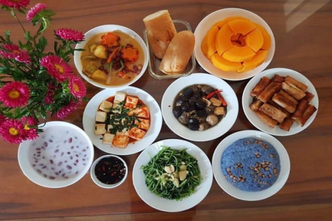 Thực đơn 6 món ăn chay rằm tháng Giêng vừa thanh đạm lại bổ dưỡng