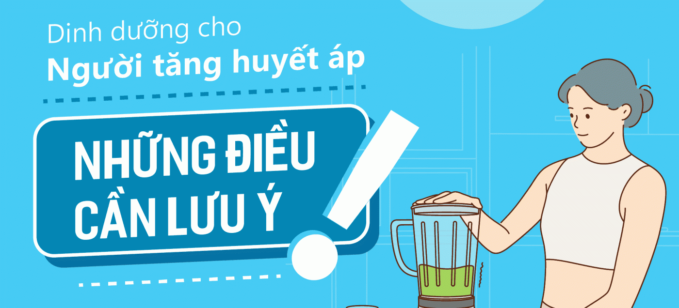 Dinh dưỡng cho người tăng huyết áp: Những điều cần lưu ý