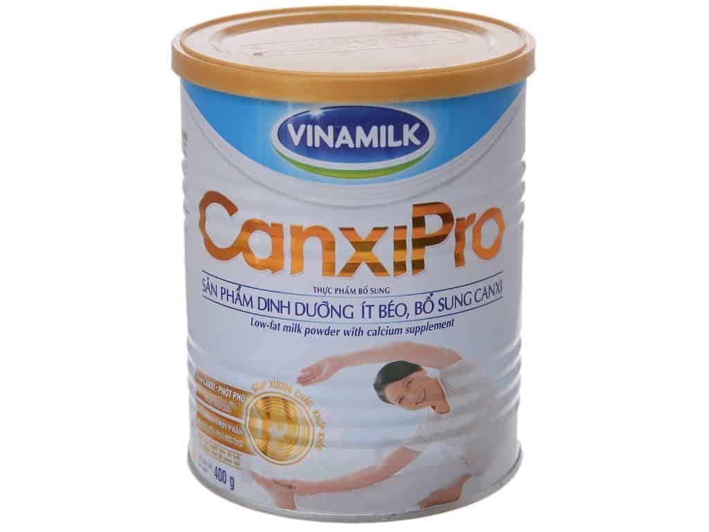 Sữa bột tốt cho xương khớp người trung niên Vinamilk Canxi Pro