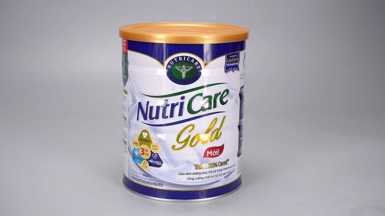 Nutricare Gold - sữa chất lượng mang đến xương khớp người trung niên