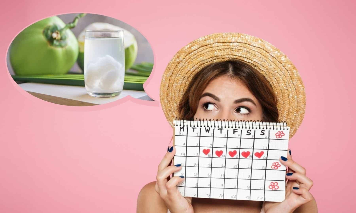 Phụ nữ tới tháng có nên uống nước dừa không?