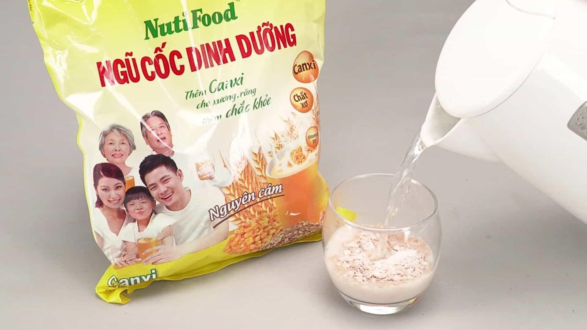 Ngũ cốc dinh dưỡng nguyên cám NutiFood