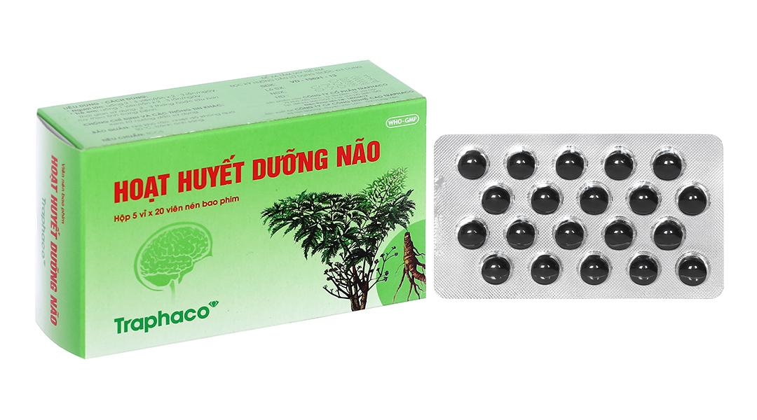 Hoạt huyết dưỡng não Traphaco: Viên uống cải thiện trí nhớ