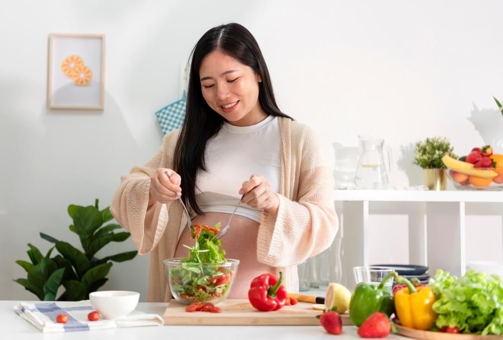 bụng bầu ngồi có ngấn không
