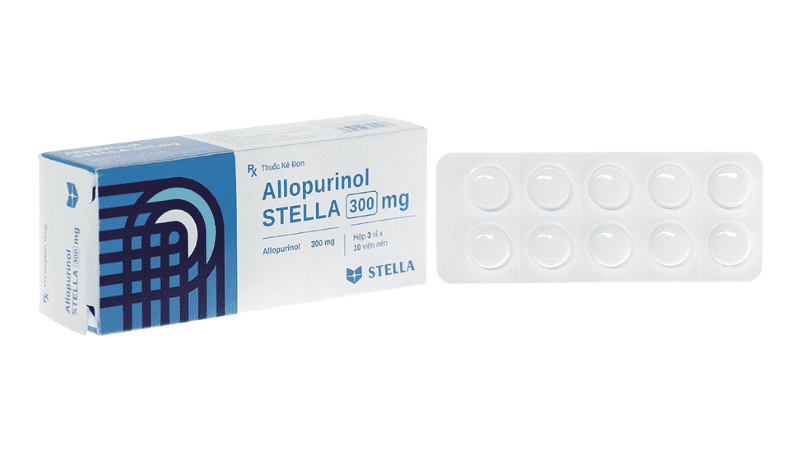 Allopurinol stella 300mg là thuốc gì? Công dụng & liều dùng