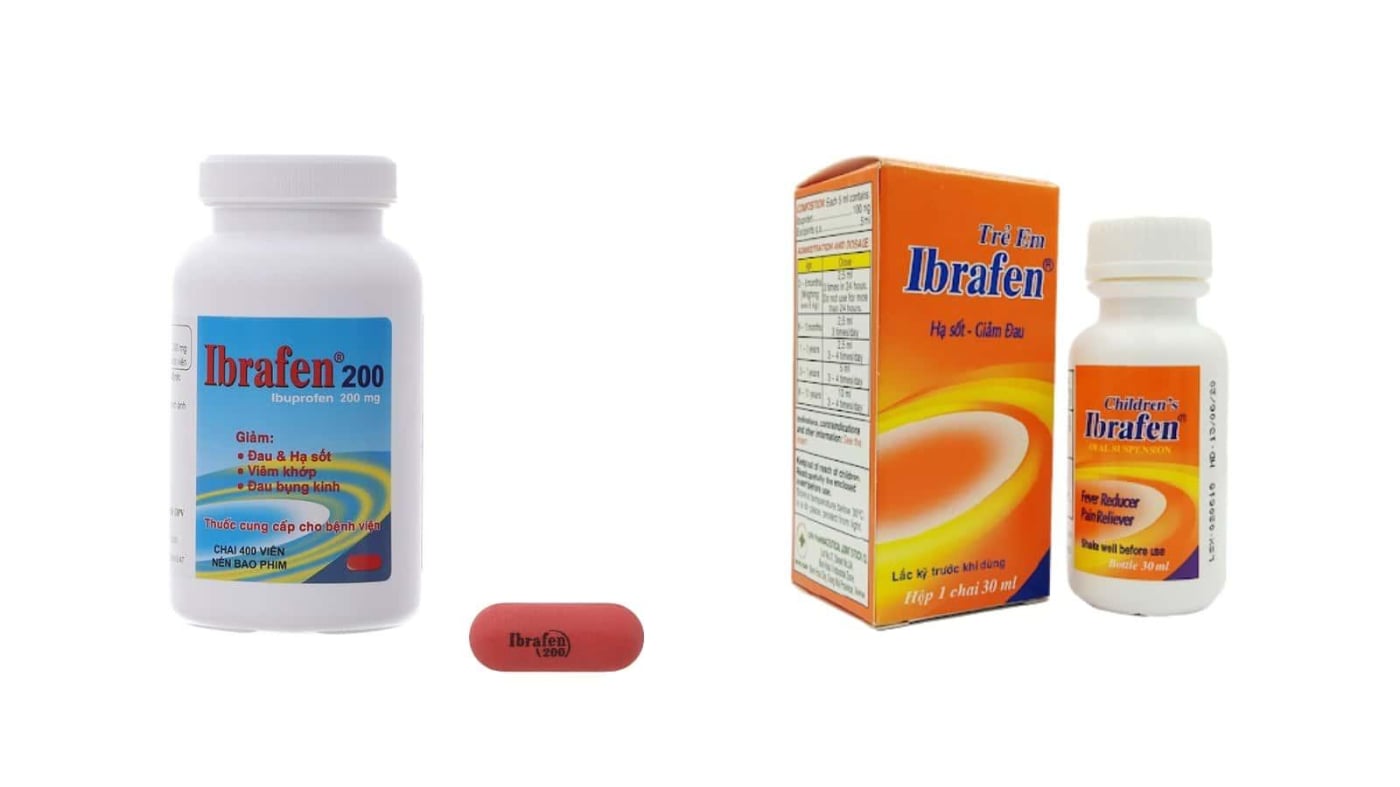 Ibrafen là thuốc gì? Chỉ định, cách dùng, lưu ý khi sử dụng