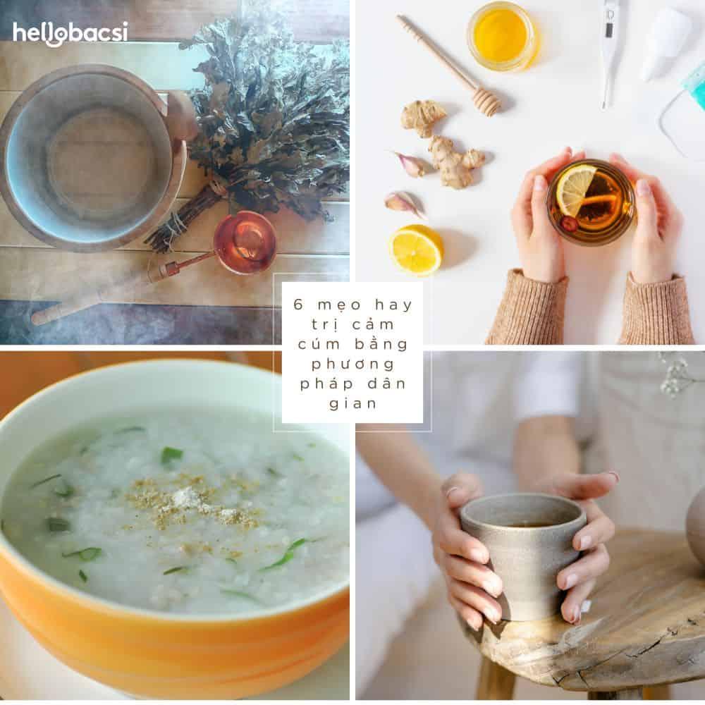 Mách bạn 6 mẹo hay trị cảm cúm bằng phương pháp dân gian