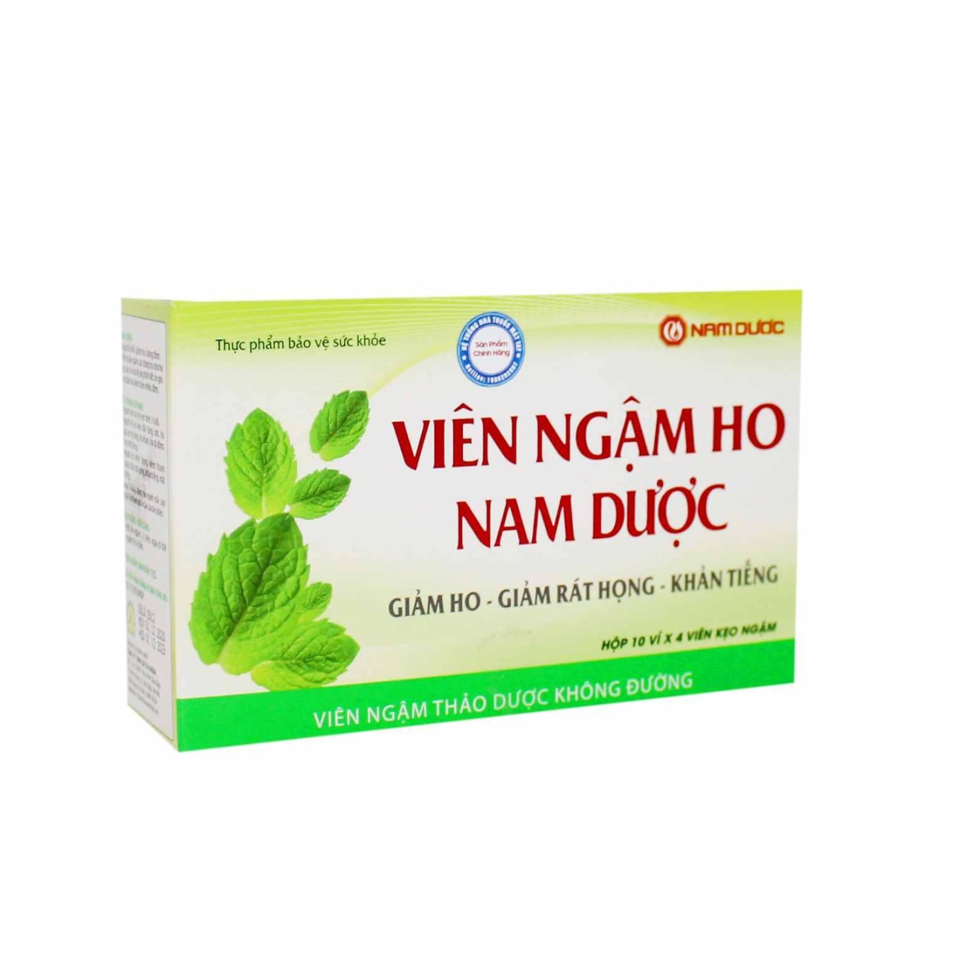 Viên ngậm ho Nam Dược long đờm, giảm ho hiệu quả