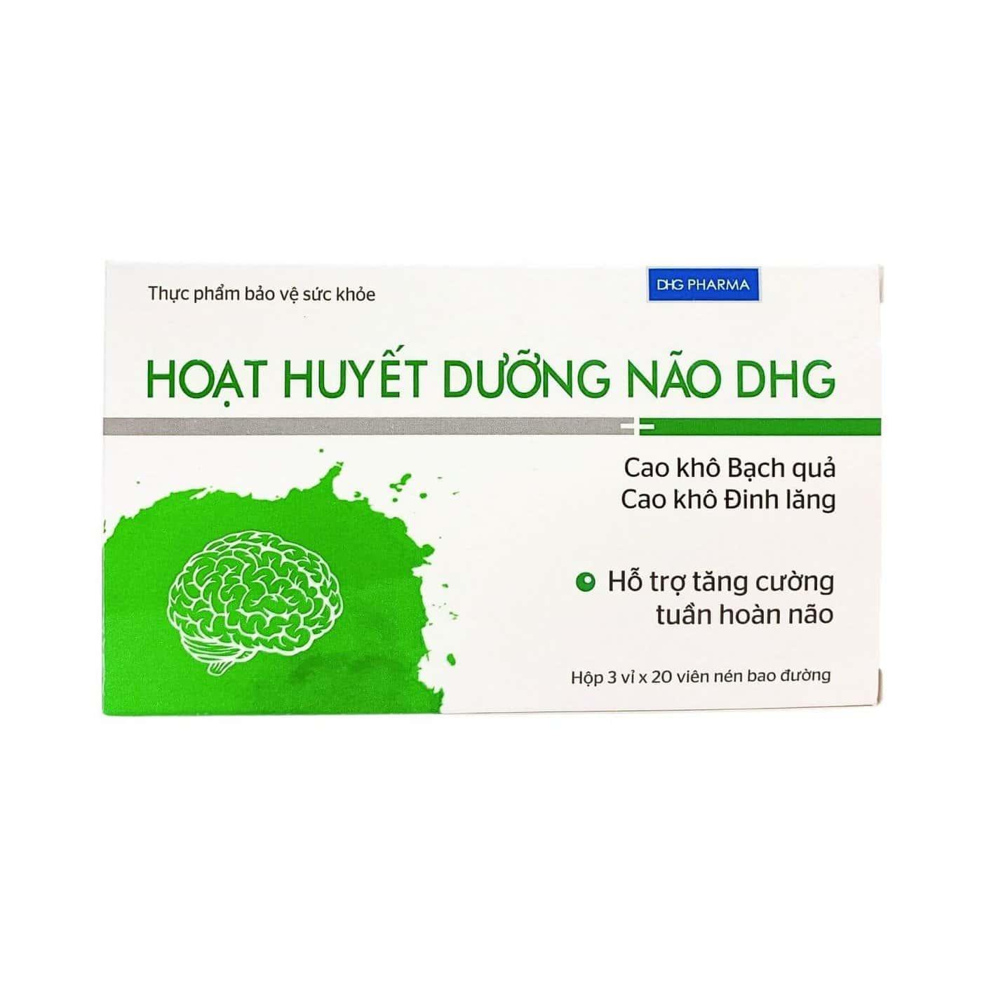 Hoạt huyết dưỡng não DHG