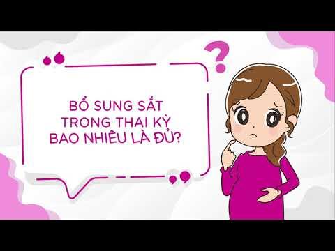 ĐỂ CÓ THAI KỲ KHỎE MẠNH, BẠN CẦN BAO NHIÊU SẮT LÀ ĐỦ?