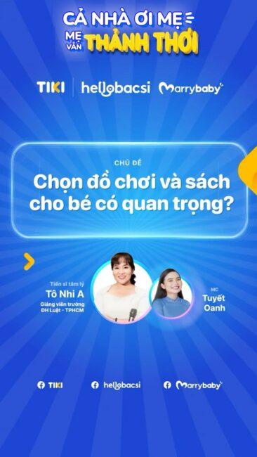 Sách và đồ chơi quan trọng như thế nào đối với trẻ nhỏ? Cùng lắng nghe chia sẻ từ Tiến Sĩ Tô Nhi A!