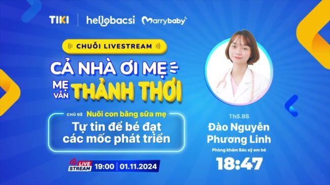 TẬP 1 CHUỖI LIVESTREAM “CẢ NHÀ ƠI MẸ, MẸ VẪN THẢNH THƠI”