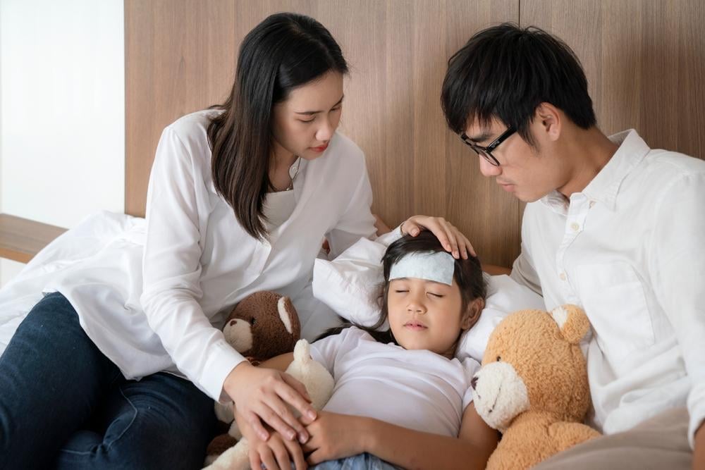 Cúm A ở trẻ em sốt bao lâu