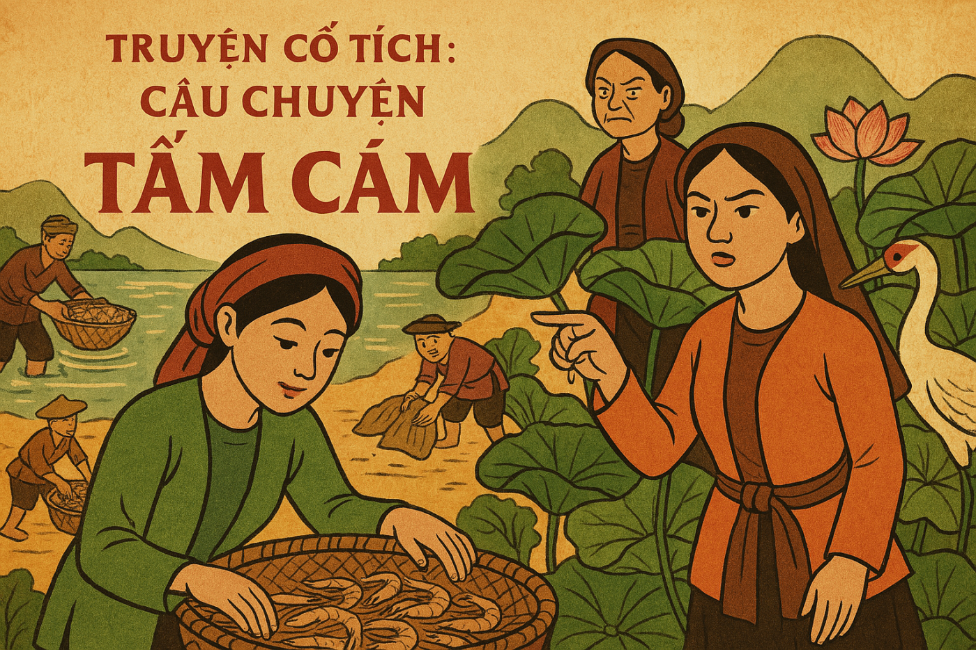 Truyện cổ tích cho bé: Câu chuyện Tấm Cám