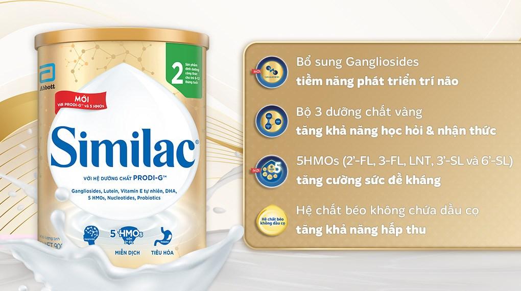 Sữa Similac 5G số 2: Những thông tin review chất lượng, đúng thực tế