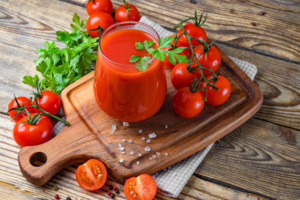 Nước ép cà chua mix gừng