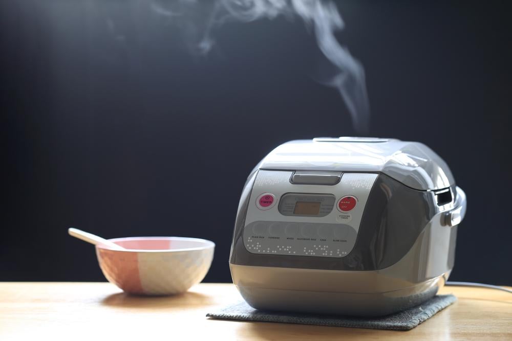 Cách nấu cháo trắng bằng nồi cơm điện