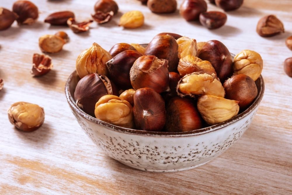 lưu ý khi sử dụng hạt dẻ