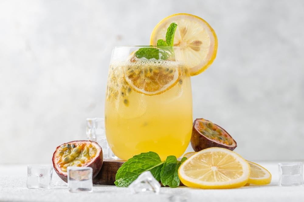 cách làm nước chanh dây bạc hà