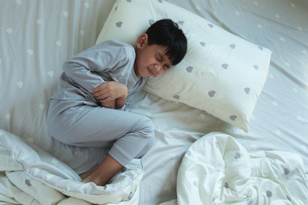 Cách xử trí khi trẻ bị đau bụng.