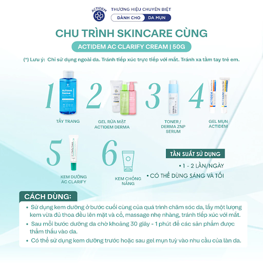 Kem dưỡng cho da dầu mụn