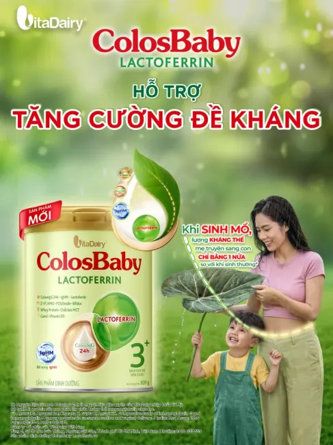 ColosBaby - Bổ sung kháng thể tức thì