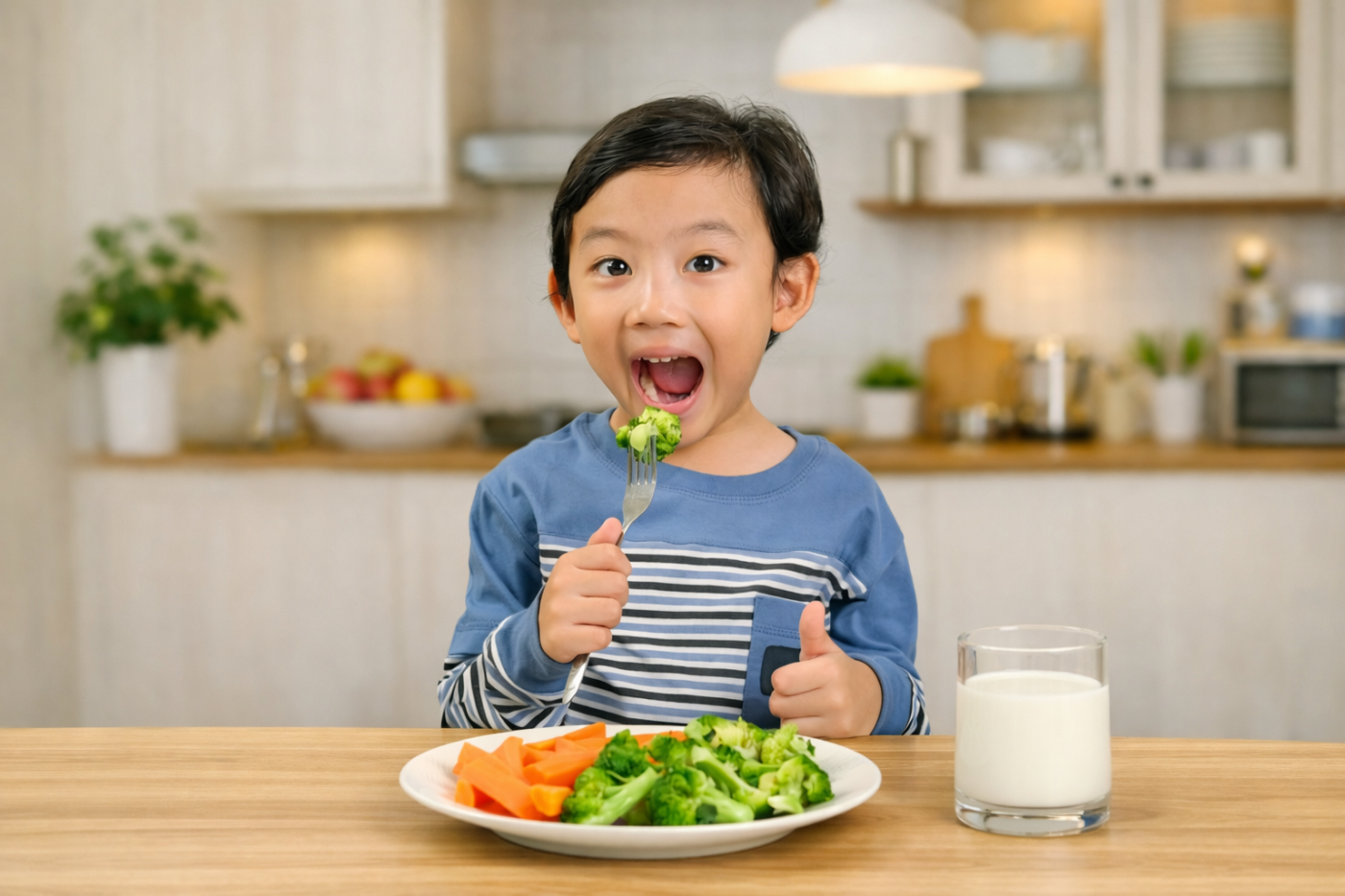 Các dưỡng chất giúp tăng cường miễn dịch cho bé sinh mổ